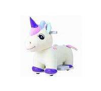GIO' BABY - Unicorno Cavalcabile in Peluche Batteria 6V - Giocolandia