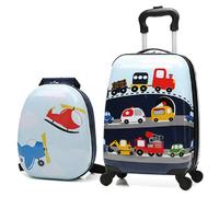 Giocheria Set Trolley e Zainetto Macchinine in Pvc