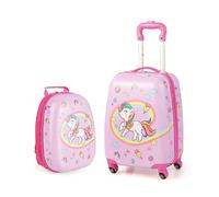 Giocheria Set Trolley e Zainetto Unicorno in Pvc