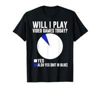 Giocherò ai Videogiochi Oggi Sì Anche Sì Ma in Blu Maglietta