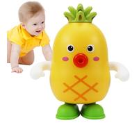 Giochetti di frutta - bambola di frutta cantante interattiva in pera e forma di ananas, giocattoli elettrici cartoni animati per bambini | Giocattoli a dondolo pedagogico frutta per ragazze o