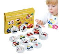 Giochi abbinati per bambini - Matching della memoria, gioco da tavolo per bambini, scheda educativa, giochi per migliorare la cognizione dei bambini | Premio di i Natale ragazzi e ragazze in