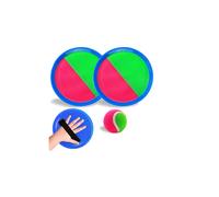 Giochi all'aperto, palla di qualità superiore - Set di palle interattive da lanciare e prendere con strato di tessuto adesivo per un diverti