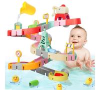 Giochi Bagnetto 2 3 4 5 6 Anni, 52PCS Giocattoli a Ventosa per Bambini, Giocattolo da Bagno per Bambini, Giocattoli da Doccia e da Nuoto Neonato