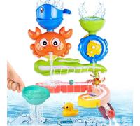 Giochi Bagnetto Neonato 1 2 3 4 Anni,Giochi Vasca da Bagno Bambini,Simpatici Animali Giochi per Bagnetto,con Ventosa e Pala,Giochi per Bagnetto Bambini,Regalo per Ragazzi e Ragazze(C)