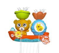 Giochi Bagnetto Neonato, Giochi Vasca da Bagno Bambini,Giochi Bagnetto Neonato 1 2 3 4 Anni,Bambini Giochi da Bagnetto con Ventosa,Regalo per Ragazzi e Ragazze (A)