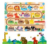 Giochi Bambina 2 3 4 Anni Giochi Montessori Labirinto Magnetico di Colori e Numeri Gioco Educativi Giocattoli Regalo Bambina Bambino Natale Compleanno Regalo Bambina 2 3 4 Anni