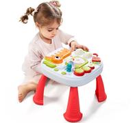 Giochi Bambini 18 Mesi, Tavolo Multiattivita Bambini Giochi Montessori 2 3 Anno Gioco Bimbo Interattivo Regalo Bambina Giochi Musicali con Suoni e Luci
