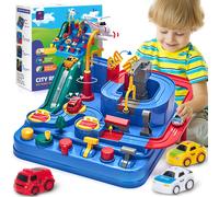 Giochi Bambini 3 anni Pista Macchinine Set di Piste da Corsa Gioco di Avventura