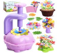 Giochi Bimba 4 5 6 Anni Macchina per Goffratura Set di Artigianato per Bambini Kit per Fiori Pressati Giocattoli Creativi Regalo Bambina 4 5 6 7 8 9 10 Anni