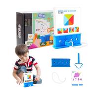 Giochi cerebrali per bambini, giocattolo per l'apprendimento precoce,Il pensiero logico versatile aiuta a insegnare i rompicapo giocattolo | Rompicapo innovativi Gioco di Giochi di apprendimento per b