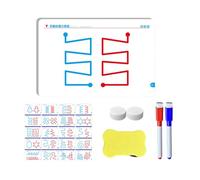 Giochi cerebrali per bambini, Giochi cerebrali per bambini da 20 pagine, Puzzle teaser riutilizzabili con 2 penne e gomma - Giocattolo per lo sviluppo cognitivo, , Per