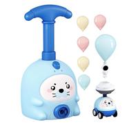 Giochi con Palloncini per Bambini - Divertente Gioco di Corse,Set Lanciatore di Palloncini e Auto a Propulsione - Bambini E Ragazzi Indicato Per Feste Giardino Cortile Scuola ducazione Precoce