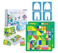 Giochi corrispondenti, puzzle per bambini con campana, tovaglie, schede di pattern, squisiti giochi su misura per coltivare la concentrazione, il pensiero inverso corrispondente per i bambini 3-5