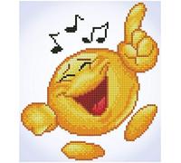Giochi Creativi Diamond Dotz Diamond Beginner Smiley Music