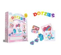 DIAMOND DOTZ Pracht Creatives Hobby Dotzies Art Kit creativo con diamanti per bambini a partire dagli 8 anni, creare 2 bracciali, immagini e adesivi.