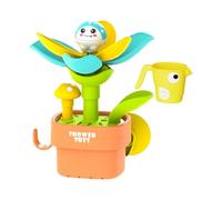 Giochi da Bagno per Bambini da 1 a 3 Anni, Giochi Acquatici Educativi, Blu/Rosa, Set di Fiori con per Annaffiare, Giochis dá Bagno, Divertimento Interattivo, con Forte , Attaccabili a Qua
