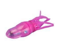 Giochi da bagno per piscina di calamari da immersione per bambini Polpo elettrico che nuota giocattoli per pesci accessori per allenamento per il nuoto per bambini rosso
