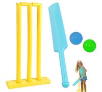 Giochi da Cricket Set di Mazze da Cricket in Plastica Set da Golf per Bambini Giocattoli Sportivi per Bambini Set da Golf Educativo Precoce Giocattolo per Bambini