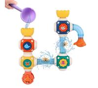 Giochi Da Parete Per Vasca,Gioco Di Tubi D'Acqua Per Bagno | Per Bambini 3+ Anni Maschi Asili Centro Giorno Bagno Vasca Esterno Piscina