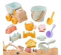 Giochi Da Sabbiera,Divertente Set Gioco All'Aperto Con Veicolo Trasporto - Set Costruzione Castello per Bambini Giocattoli da Sabbiera,per Bambini 3 Anni Giardino Giochi Riva del Fiume Asilo Scuola Ma
