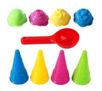 Giochi da Spiaggia a Forma di ,Stampo Giocattolo A Cono Con ,Giochi Da Spiaggia Per Bambine | per Outdoor Campeggio Picnic Giardino Riunioni Famiglia Feste Compleanno Viaggi