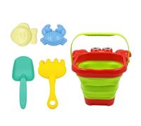 Giochi Da Spiaggia Kit costruzione con secchiello pieghevole
