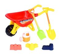 Giochi da Spiaggia per Bambini,7 Pezzi Secchiello Rastrello e Formine Sabbia Portatile - Giochi Sensoriali da Esterno,per Feste Mare Piscina Giardino Campeggio Picnic Casa