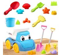 Giochi da spiaggia per bambini,Set con secchiello e per costruire | Per creare castelli di sabbia | per Parco, Campeggio, Vacanze Estive, Viaggi, Giochi Sensoriali, Feste di Compleanno,