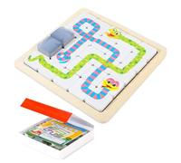 Giochi da tavolo a blocchi puzzle, puzzle | Legno - Guida alla costruzione logica pedagogica, Formazione familiare interattiva