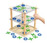 Giochi da Tavolo Connect - Giocattoli Educativi 3D per l'Apprendimento - Giocattolo Classico Per Collegamento In All Aperto - Per Viaggio, Aula, Raduni, Interno, Picnic, Natale, Halloween