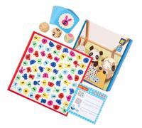 Giochi da tavolo di apprendimento della matematica, giocattoli di apprendimento della matematica - Giocattolo di attività di apprendimento prescolare,Giochi di matematica Animal Kingdom per, gioco di