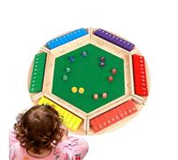 Giochi Da Tavolo: Giocattoli Educativi Con Numeri In Legno, Attività Da Tavolo Per Feste Multigiocatore | Divertimento Interattivo Per La Famiglia Per Adulti Uomini Donne Viaggi Compleanno Casa Vacanz