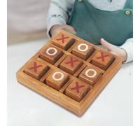 Giochi Da Tavolo in Legno Tic Tac Toe Noughts And Crosses XO Strategy