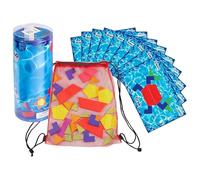 Giochi d'acqua - Giochi di allenamento subacqueo Set da piscina per bambini | Kit di gioco per attività - Vacanze in comunità, viaggi, campeggio, picnic, uso in spiaggia - per la pratica del