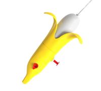 Giochi d'acqua per bambini piccoli, giochi d'acqua da spiaggia, design a banana, potente funzione spray per emozionanti attività di gioco per l'intrattenimento nella parte posteriore