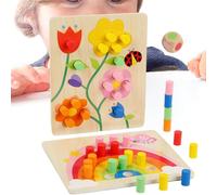 Giochi Di Abbinamento Colori, Attività Didattica Per Riconoscere Le Tonalità, Giocattolo In Legno Per Motricità Fine Bambini 3+ Casa Scuola Asilo