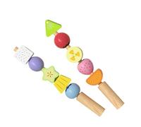 Giochi di Abbinamento Colori per Bambini | Gioco di Sviluppo Primario,Set di Perline in Legno per Attività Motoria - per Casa Scuola Cameretta Asilo Aula Studio Ricreazione Compleanno Regalo Festa