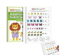Giochi Di Aggiunta E Sottrazione Per 64 Pagine Educative | Giochi Matematici, Giocattoli Di Conteggio, Libro Di Apprendimento Interattivo - Per Classe Prescolare, Sala