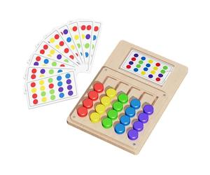 Giochi di Apprendimento dei Colori | Tavola giocattolo puzzle scorrevole per imparare colori,Rompicapo Puzzle a Scorrimento Gioco,per Bambini, Adolescenti, Anziani, Casa, Vacanze, Viaggi su Strada, Al
