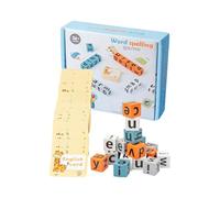 Giochi di apprendimento per bambini in età prescolare | Divertente giocattolo educativo di lettere e ortografia per due giocatori - Gioco di lettere per bambini - per bambini e ragazze Regalo Natale