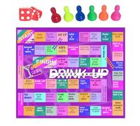 Giochi di Bere - 12.6x8.66x0.39 Pollici di Bere Giochi da Dadi per Adulti, semplici Regole con Design per i Viaggi, attività di Feste per Incontri, Data di Notte, Compleanno, Vacanze e Campeggio