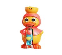 Giochi di biliardo per bambini, giocattoli in piscina d'anatra - Modello di anatra ruota idraulica rotabile per la doccia,Giocattolo per doccia in età prescolare interattiva con forti tappeti di aspir