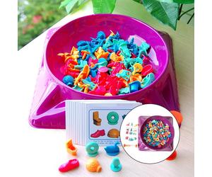 Giochi di Caccia Al Tesoro Logica Educazione Precoce Gioco Da Tavolo Clessidra