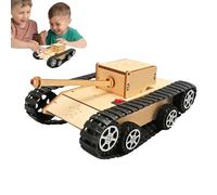 Giochi Di Camion Del Serbatoio - Modello Di Crawler Elettrico, Kit Di Montaggio Manuale | Giocattolo Educativo Per Veicoli Piccoli, Strumento Di Apprendimento Scientifico STEM, Attività Di Costruzione