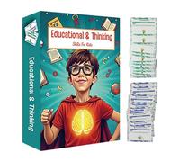 Giochi di carta educativa, giocattoli per l'apprendimento della narrazione, gioco interattivo compatto per ragazzi e ragazze di età compresa