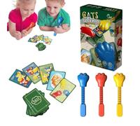 Giochi di carte di reazione, giochi di carte multiplayer - Gatto cattura topi Reazione Giochi di carte educativi per i | Giochi interattivi di carte educative per esercitare la concentrazione