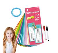 Giochi Di Carte Flash Matematiche Per Bambini - Carte Da Gioco Educative Per Apprendere La Matematica, Schede Flash Per L'apprendimento Matematico, Attività Educative Con Anello | Giochi Di Matematica