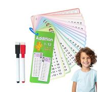 Giochi Di Carte Flash Matematiche Per Bambini - Carte Da Gioco Educative Per Apprendere La Matematica, Schede Flash Per L'apprendimento Matematico, Attività Educative Con Anello | Giochi Di Matematica