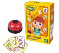 Giochi di Carte Matematiche per - Divertenti, Riutilizzabili ed Educativi,Gioco Di Carte Di Conteggio per La Scuola - per L'Educazione A Casa, Viaggi,